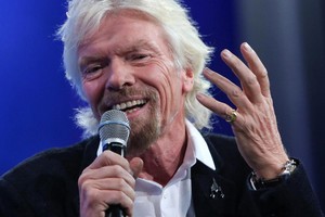Tỷ phú Richard Branson tại cuộc gặp gỡ thường niên CGI 2105 ở New York. (Nguồn: Adam Jeffery, CNBC)