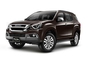 Isuzu mu-X 2017 bản nâng cấp. 