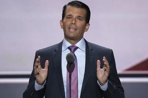 Donald Trump Jr., con trai Tổng thống Donald Trump. Ảnh: Reuters