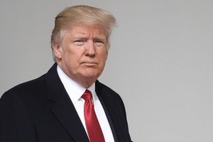 Tổng thống Donald Trump đã bị giảm tài sản đáng kể từ khi tham gia chính trường. Ảnh: KIFI