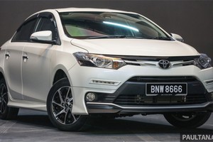 Toyota Vios mới trang bị camera 360 độ xung quanh xe