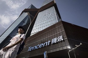 Đầu tháng này, Tencent lần đầu tiên trở thành công ty có giá vốn hoá lớn thứ 10 thế giới.