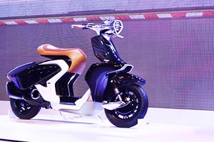 Vietnam Motorcycle Show 2017 bên cạnh các sản phẩm thương mại còn có nhiều mẫu xe concept. 