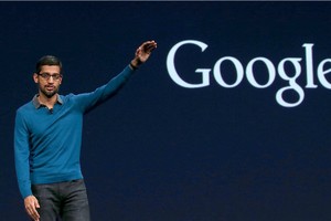 CEO Google - Sundar Pichai có thu nhập gấp đôi năm 2015. Ảnh: AFP