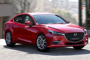 Mazda3 mới ở nước ngoài.
