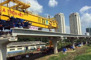 Tuyến metro số 1 thiếu tiền, nhà thầu đòi ngừng thi công