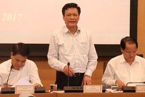 Thứ trưởng Nội vụ Nguyễn Duy Thăng. Ảnh: Võ Hải.