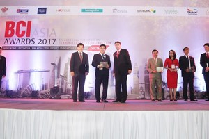 Tập đoàn Novaland vinh dự nhận giải giải thưởng BCI Asia Awards 2017 - Top 10 Chủ đầu tư Bất động sản tốt nhất Việt Nam 2017 