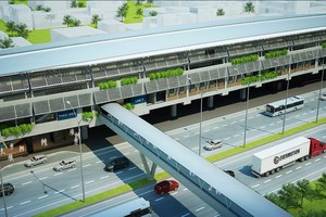 3 nhà ga dưới lòng đất của tuyến metro Bến Thành - Suối Tiên