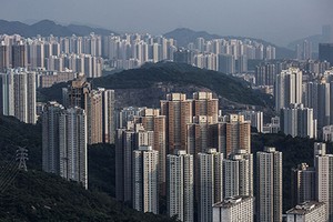 Theo Centaline Property Agency, giá nhà đất Hong Kong đã tăng 9% trong năm nay. Ảnh:Bloomberg