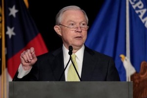Bộ trưởng Tư pháp Mỹ Jeff Sessions. Ảnh: Reuters.