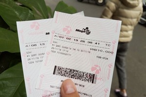 Chủ nhân giải độc đắc trị giá gần 38 tỷ đồng vẫn chưa xuất hiện dù chỉ còn vài ngày nữa là hết hạn lĩnh giải. Ảnh minh họa: Ngô Minh.