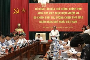 Bộ trưởng, Chủ nhiệm Văn phòng Chính phủ Mai Tiến Dũng cho biết, Thủ tướng yêu cầu NHNN giải trình 6 vấn đề