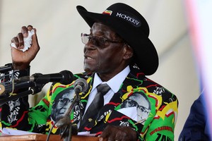 Tổng thống Zimbabwe Robert Mugabe. Ảnh: Reuters.
