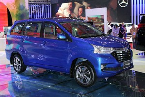 Toyota Avanza tại triển lãm Việt Nam Motorshow 2017 đang diễn ra tại TP HCM.