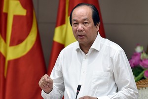 Bộ trưởng, Chủ nhiệm Văn phòng Chính phủ Mai Tiến Dũng. Ảnh: Nhật Bắc