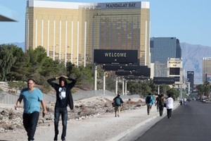 Mandalay Bay Resort and Casino ở Las Vegas. Ảnh: Reuters.