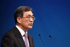 Oh-Hyun Kwon - đồng Phó chủ tịch kiêm CEO Samsung Electronics. Ảnh: AFP