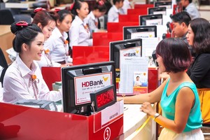 9 tháng đầu năm 2017, lợi nhuận HDBank tăng 279%