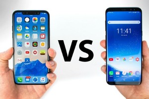 Người Mỹ thích Galaxy S8 hơn iPhone X
