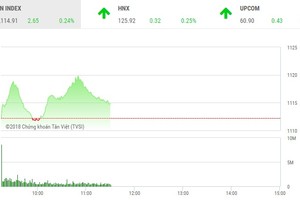 Phiên sáng 8/3: Thị trường hồi nhẹ, sóng cổ phiếu nhỏ qua nhanh