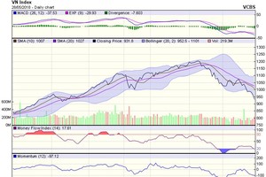 Biểu đồ kỹ thuật VN-Index. Nguồn: VCBS.