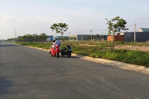 Một góc của dự án Mỹ Phước 4.