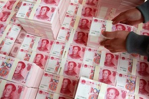 Đồng 100 nhân dân tệ của Trung Quốc. Ảnh: Internet.