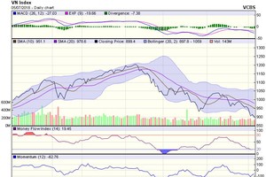 Biểu đồ kỹ thuật VN-Index. Nguồn: VCBS.