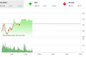 Phiên sáng 17/7: Tiền tiếp tục chảy mạnh vào penny