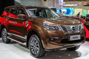 Nissan Terra tại triển lãm ôtô quốc tế Gaikindo Indonesia hồi tháng 8. Ảnh: Paultan. 