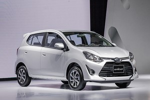 Toyota Wigo ra mắt tại Hà Nội sáng 25/9. Ảnh: Lương Dũng.