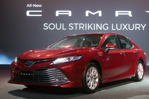 Camry thế hệ mới ra mắt tại Thái Lan chiều ngày 29/10.