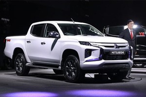 Phiên bản mới của Triton ra mắt tại Bangkok, Thái Lan, sáng 9/11. Ảnh: Đức Huy