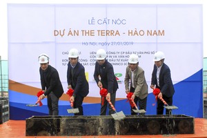The Terra – Hào Nam – dự án tọa lạc tại vị trí đắc địa ngay trung tâm quận Đống Đa (Hà Nội) đã chính thức được cất nóc.