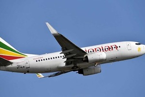 Một máy bay của hãng hàng không Ethiopian Airlines. Ảnh: Reuters.
