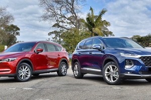 Mazda CX-8 và Hyundai Santa Fe - cuộc chiến SUV 7 chỗ mới