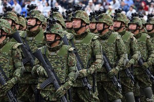 Do dân số già hoá, Lực lượng Phòng vệ Nhật Bản cũng gặp khó khăn trong công tác tuyển quân. Ảnh: Getty.