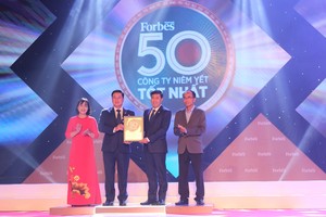 Forbes vinh danh HDBank trong top 50 công ty niêm yết tốt nhất năm 2020