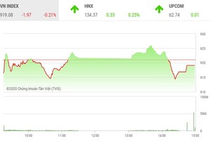 Giao dịch chứng khoán chiều 29/10: Cầu bắt đáy mạnh dạn, nhiều cổ phiếu hồi phục