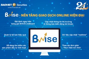 Mừng sinh nhật tuổi 21, BVSC nâng cấp nền tảng web trading mới