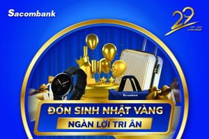 Cơ hội nhận thưởng xe Vinfast, iphone 12 từ Sacombank