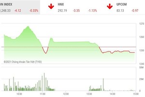 Giao dịch chứng khoán phiên chiều 13/4: Sàn HOSE lập kỷ lục hơn 1 tỷ cổ phiếu, giá trị giao dịch 1 tỷ USD