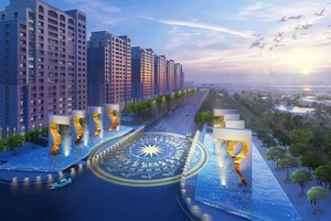 Một tổ hợp đô thị sầm uất sẽ xuất hiện tại thành phố Sầm Sơn, nằm ngay bên khu quảng trường và trục đại lộ thời thượng.