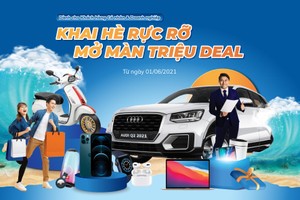 Cơ hội trúng xe ô tô Audi Q2 từ Sacombank
