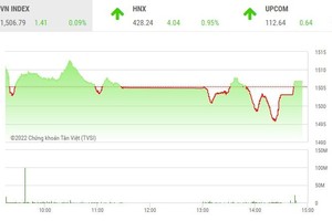 Giao dịch chứng khoán phiên chiều 10/2: Níu giữ sắc xanh