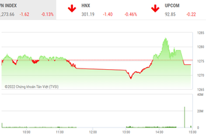 Giao dịch chứng khoán phiên chiều 18/8: VN-Index đảo chiều giảm trong phiên đáo hạn phái sinh