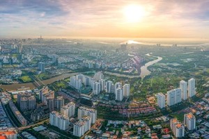 Một góc khu Nam TP.HCM. Ảnh: Danh Phạm