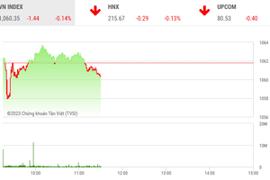 Giao dịch chứng khoán phiên sáng 25/5: Dòng tiền vẫn đang xoay vòng