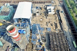 Công trường Nhà máy điện Nhơn Trạch 3&4